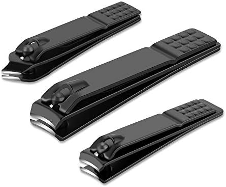 Premium Stainless Steel 555 Nail Clippers, Ergonomic Design, Sharp Blades