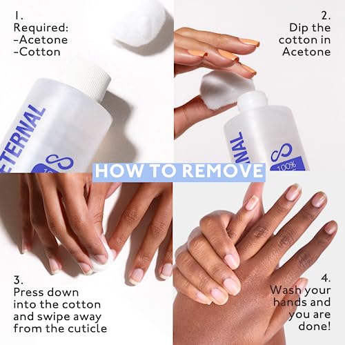 Pure Acetone Nail Remover 100% Formula - Image 4