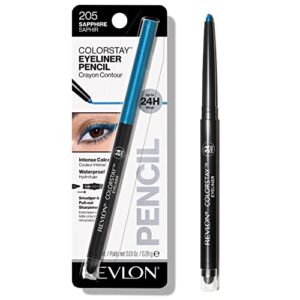 Rimmel Blue Eyeliner Pencil 0.04 oz for Bold Color and Precision Application