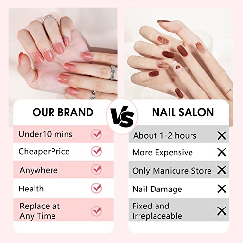 Stylish Sweet 16 Acrylic Nail Design Set for Elegant and Trendy Nail Art - Image 4