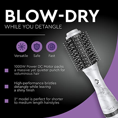 Sutra Marble Ceramic Blow Dryer for Fast Drying and Styling 1875W - Image 4