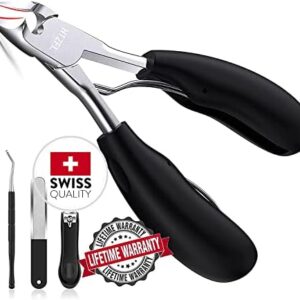 Swiss Clip Professional Toenail Clippers for Precision and Comfort, Ergonomic Design, Stainless Steel