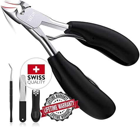 Swiss Clip Professional Toenail Clippers for Precision and Comfort, Ergonomic Design, Stainless Steel