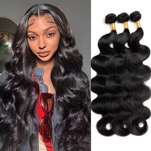 Three Bundles of Human Hair