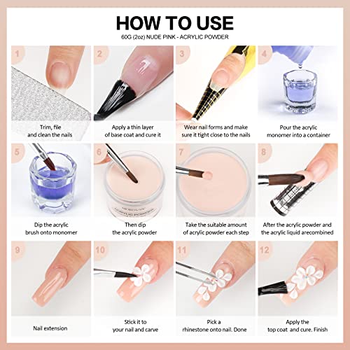 Title: 3-Inch Acrylic Nail Extensions - Image 7