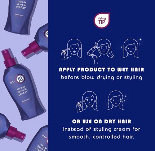 8 oz Leave-In Conditioner for All Hair Types Top 10 Formula - Image 2