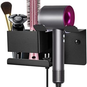 Wall-Mounted Blow Dryer Holder