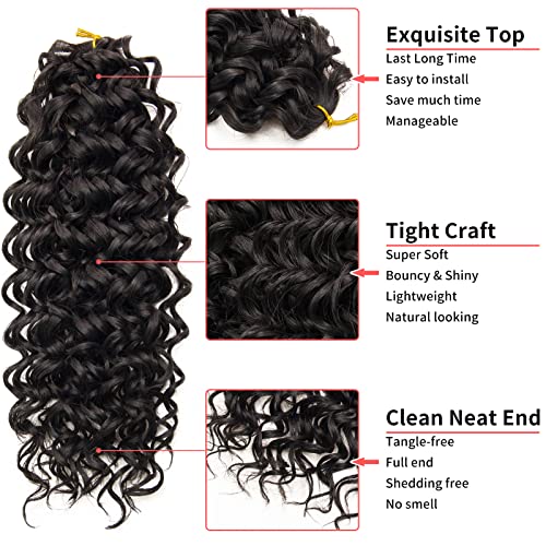 24 Inch 100% Human Hair Crochet Braids for Natural Look Easy Styling - Image 4