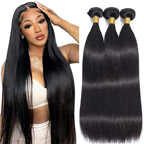 100% Natural Human Hair Extensions, Soft Silky Texture, 18 Inch Length