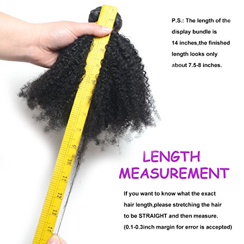 13-Inch 100% Human Hair Afro Weave for Natural Styles - Image 7
