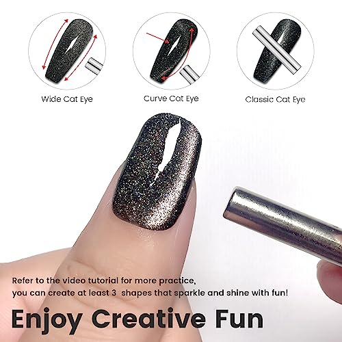 13ml Black Gel Nail Polish Kit High-Gloss Long-Lasting Easy Apply - Image 5