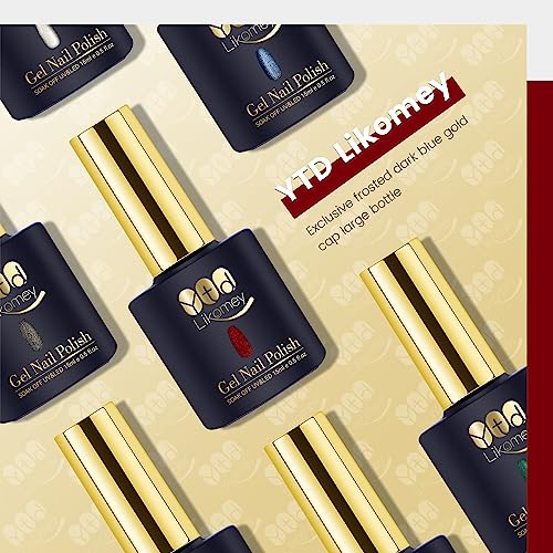13ml Black Gel Nail Polish Kit High-Gloss Long-Lasting Easy Apply - Image 9
