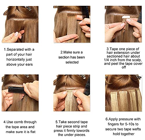16-Inch Human Hair Extensions - Image 6