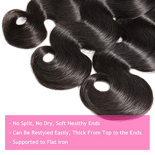 Virgin Human Hair Bundles 100g Natural Black 10A Grade with Afterpay - Image 4