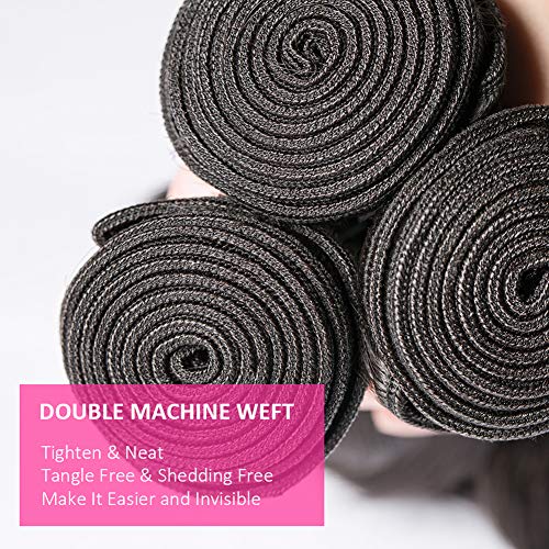 Virgin Human Hair Bundles 100g Natural Black 10A Grade with Afterpay - Image 3