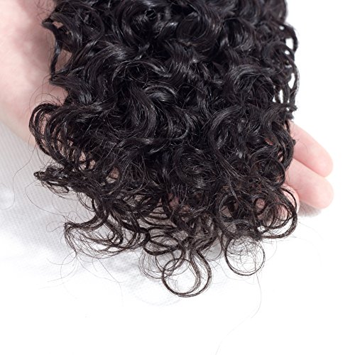 Blue Black Human Hair Weave Bundle 100g Natural Soft Texture for Styling - Image 6