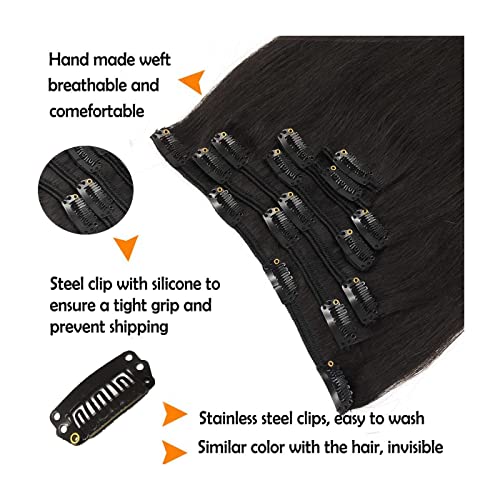Clip-In Human Hair Extensions - Image 5