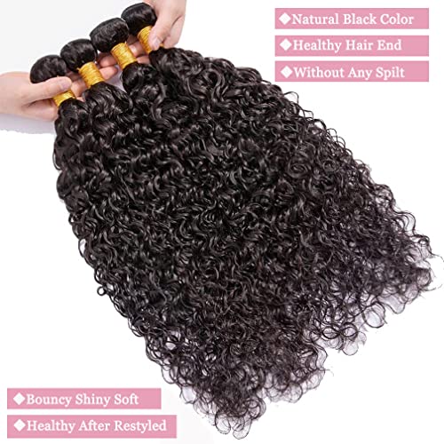 18 Inch Natural Human Hair Curls, Soft, Bouncy Extensions - Image 3