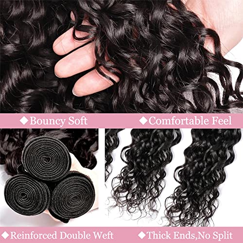 18 Inch Natural Human Hair Curls, Soft, Bouncy Extensions - Image 2