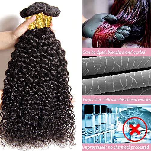 18 Inch Natural Human Hair Curls, Soft, Bouncy Extensions - Image 5