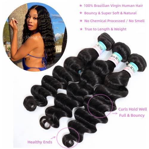 Premium Human Hair Bundles with Closure 22 Inch for Natural Looks - Image 2