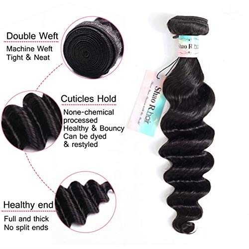 Premium Human Hair Bundles with Closure 22 Inch for Natural Looks - Image 4