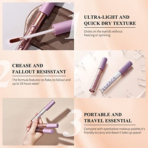 Fenty Beauty 8ml Liquid Eyeshadow with Versatile Shades and Long-lasting Formula - Image 4