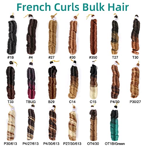 Romance Curl 18 Inch Human Hair Braiding Extensions Soft and Lightweight - Image 8