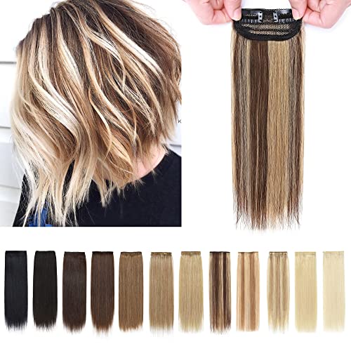 8-Inch 100% Human Hair Extension for Natural Look Easy Styling