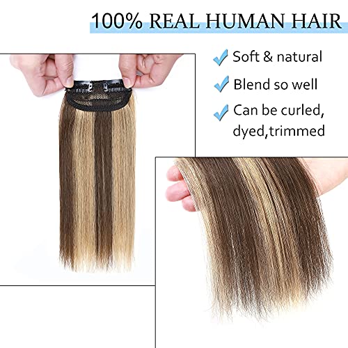 8-Inch 100% Human Hair Extension for Natural Look Easy Styling - Image 4