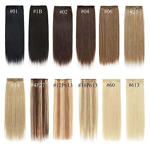 8-Inch 100% Human Hair Extension for Natural Look Easy Styling - Image 5