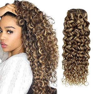 Curly Halo Hair Extension: Human Hair, Curly Texture