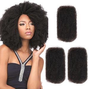 ?Kinky Afro Bulk Human Hair?