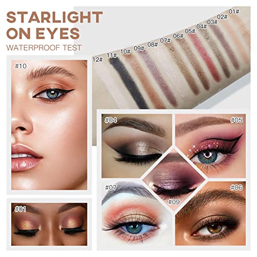 Orange eyeshadow for dark circles. - Image 5