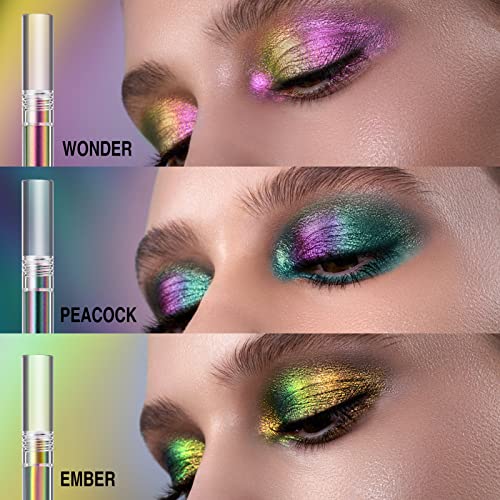 Focallure 10ml Metallic Liquid Eyeshadow Intense Color Shine - Image 2
