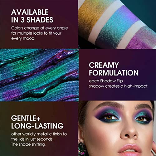 Focallure 10ml Metallic Liquid Eyeshadow Intense Color Shine - Image 4