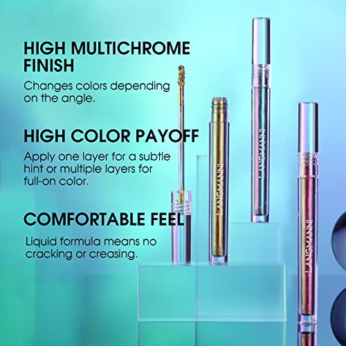Focallure 10ml Metallic Liquid Eyeshadow Intense Color Shine - Image 5