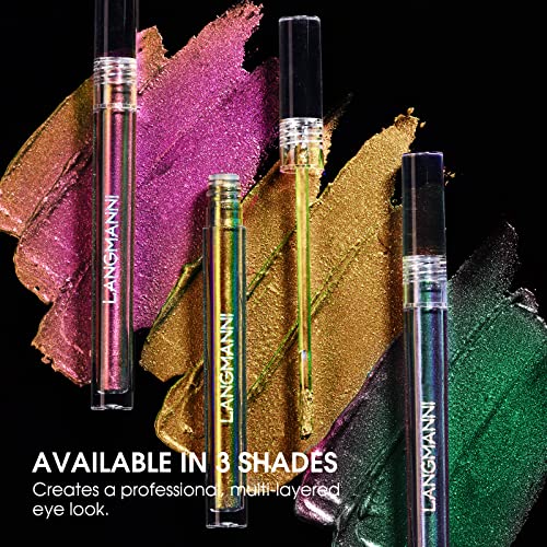 Focallure 10ml Metallic Liquid Eyeshadow Intense Color Shine - Image 6