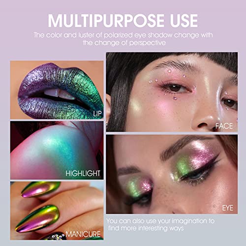 Focallure 10ml Metallic Liquid Eyeshadow Intense Color Shine - Image 7