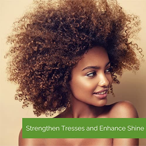 Nourishing Avocado Hair Serum 2 oz Bottle for All Hair Types - Image 3