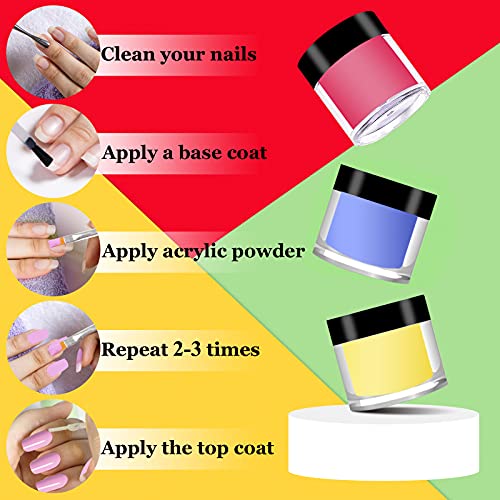 24 Piece Multi-Colored Acrylic Nail Set for Stylish DIY Manicures - Image 5