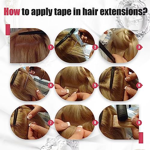 Babe Hair 18 Inch Remy Human Hair Extensions for Natural Blend and Volume - Image 8