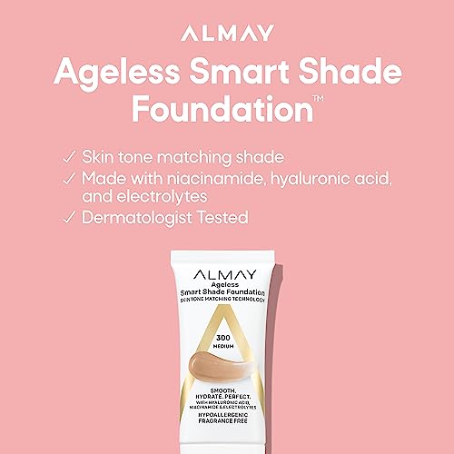 Drugstore Anti-Aging Foundation for Flawless Skin 1 oz Lightweight Hydrating - Image 3