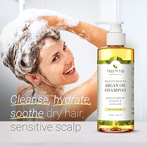 Art Naturals Argan Oil Aloe Vera Shampoo 16 fl oz Nourishing Hair Treatment - Image 2