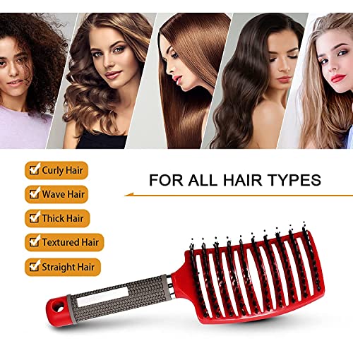 Quick Detangler Hair Brush for Effortless Styling in Minutes, Tangle-Free Design - Image 4