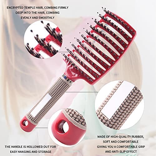 Quick Detangler Hair Brush for Effortless Styling in Minutes, Tangle-Free Design - Image 3