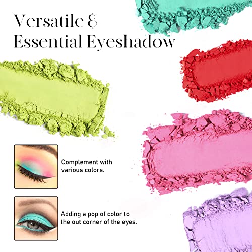 Alexa Demie Inspired Emerald Green Eyeshadow Palette 12 Color for Bold Looks - Image 3