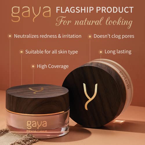 Alha Alfa Lightweight 10g Powder Foundation for Long-Lasting Natural Coverage - Image 2