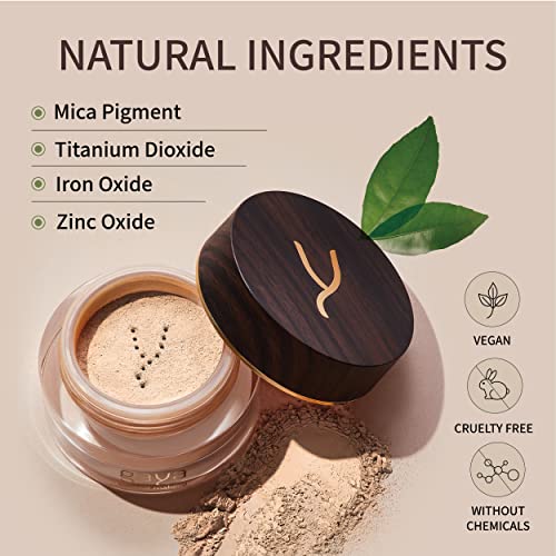 Alha Alfa Lightweight 10g Powder Foundation for Long-Lasting Natural Coverage - Image 3