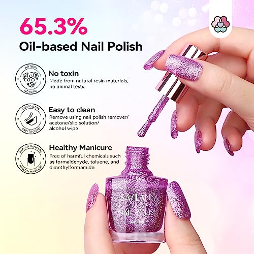 Vintage Charm 1920s Flapper Inspired Nail Polish Set 5 Shades - Image 6